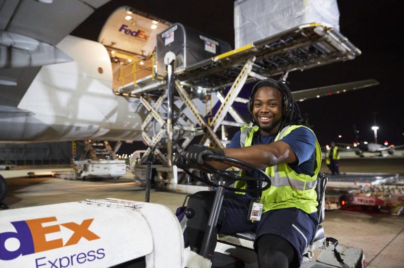 FedEx Memphis Hub worker
